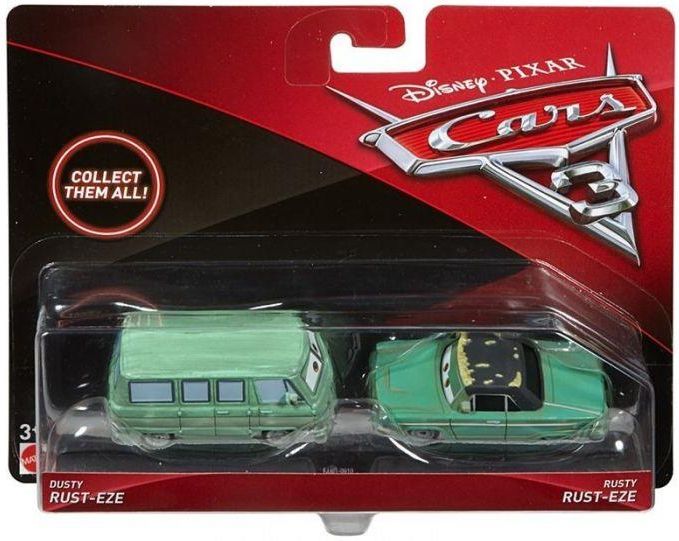 Disney Pixar Cars Rusty Rust-Eze 2個セット Disney/Pixar Cars Rusty Rust-eze and Dusty Rust-eze Vehicle 2-Pack