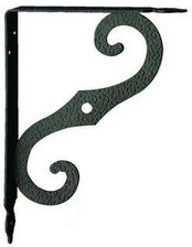 Zdjęcie Amig/agas Wspornik Półki Ornament Model2 czarny 200x150 mm - Puck