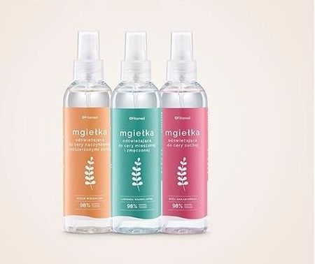FITOMED tonizujący płyn oczarowy o zapachu kwiatu pomarańczy do cery tłustej i mieszanej 200ml - zdjęcie 2