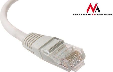 Maclean Przewód patchcord UTP 5e (MCTV-647 10m wtyk-wtyk)