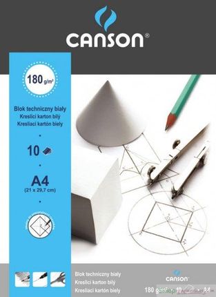 Canson Blok Techniczny A4 10 Kartek Sześcian