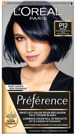 L’Oreal Paris Preference Farba do włosów P12 Black Pearls