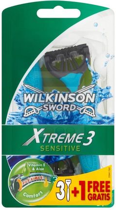 Wilkinson Maszynka Do Golenia Xtreme3 3+1 Szt Sensitive