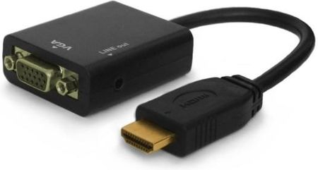 Savio Adapter HDMI - VGA z audio (CL-23)