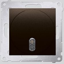 Zdjęcie Kontakt-Simon 54 Premium Dzwonek Elektroniczny 230V Brąz Mat Dds1.01/46 - Bielsko-Biała