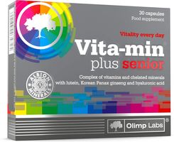 Olimp Vita-min plus senior 30 kaps. - Suplementy dla seniorów