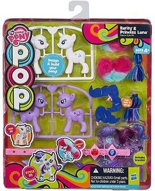 Hasbro My Little Pony Pop Rarity & Princess Luna A8741