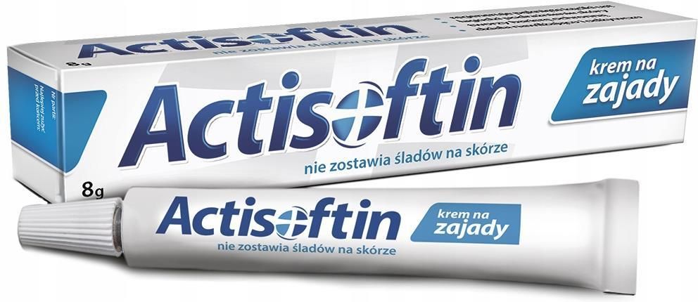 ACTISOFTIN Krem na zajady - 8 g - zdjęcie 1 ACTISOFTIN Krem na zajady - 8 g