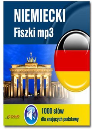 Niemiecki Fiszki (Audiobook) 1000 słówek dla znających podstawy (Audiobook)