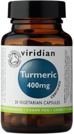 Viridian Organic Turmeric - kurkuma (30 kaps.) 