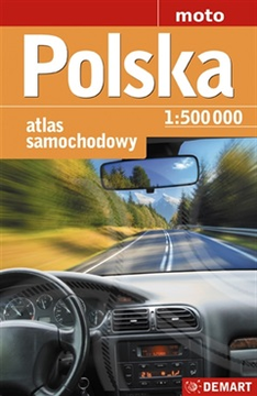 Polska 1:500 000 atlas samochodowy