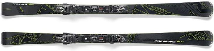 Skis Alpins Nordica Fire Arrow 76 TI + Fixations – 152 Cm – Neufs – Vert – Piste