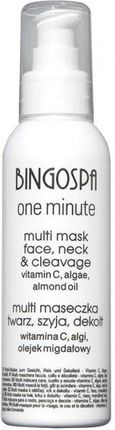 BINGOSPA maska do twarzy ze 100% olejem migdałowym 150 g