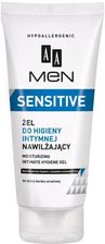 Zdjęcie AA Men Sensitive Żel do higieny intymnej nawilżający 200 ml - Będzin