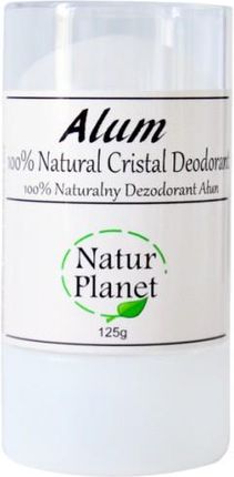 Natura planet ALUM 100% naturalny dezodorant Ałun 125g