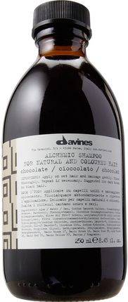 Davines Alchemic Chocolate szampon do włosów ciemnobrązowych i czarnych 280ml 