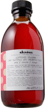 Davines Alchemic Red szampon do włosów czerwonych i mahoniowych 250ml 