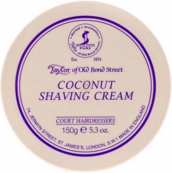 Taylor of Old Bond Street COCONUT krem do golenia kokosowy w tyglu 150 g