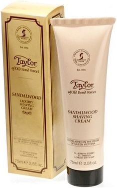 Taylor of Old Bond Street SANDALWOOD krem do golenia drzewo sandałowe w tubce 75 ml