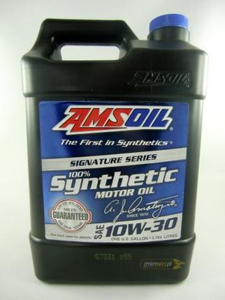 Amsoil 10W30 Signature Series 100% Synthetic Motor Oil 3,784L