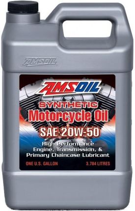 Amsoil 20W50 Synthetic Motorcycle Oil 3,784L
