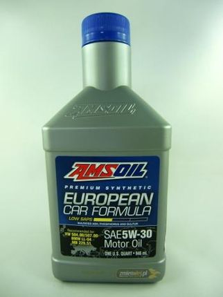 Amsoil 5W30 European Car Formula 100% Synthetic Motor Oil 0,946L
