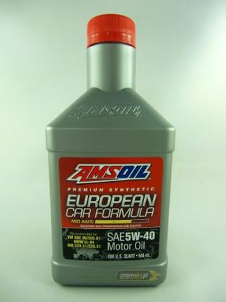 Amsoil 5W40 100% Synthetic European Engine Oil 0.946L