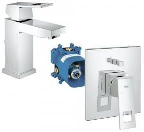 Grohe Eurocube baterii umywalkowa prysznicowa podtynkowa 23127000+19898000+27704000+35501000+27700000 chrom