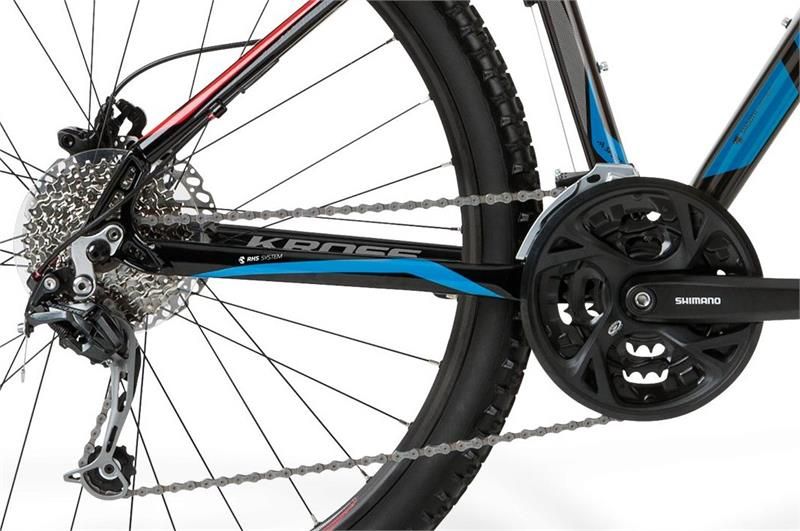 Kross Level R4 CzarnoNiebieski 23 2014 Rowery Górskie Męskie Ceny