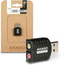 Zdjęcie Kouwell Axago  Usb2.0  Stereo Audio Mini Adapter (Ada10) - Duszniki-Zdrój