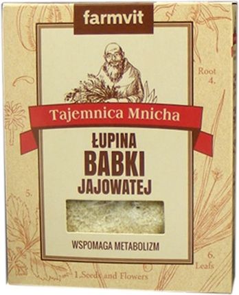 Farmvit Farmvit Łupina Babki Jajowatej 150g