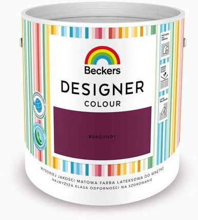Beckers Designer Colour Burgundy 2,5L