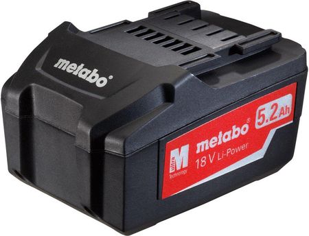 Metabo 18 V / 5.2 Ah Li-Power 625592000
