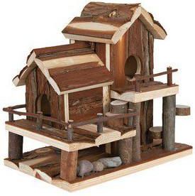 Trixie Hamster'S House Birte Natural Wood 25 X 24 X 16 Cm