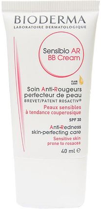 Bioderma Sensibio AR BB Cream Krem SPF30 jasny 40ml