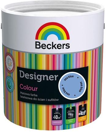 Beckers Designer Colour Sea Blue 5L