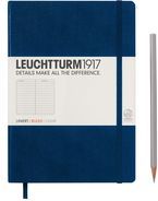 Zdjęcie Leuchtturm Notes Medium w linie granatowy - Bisztynek