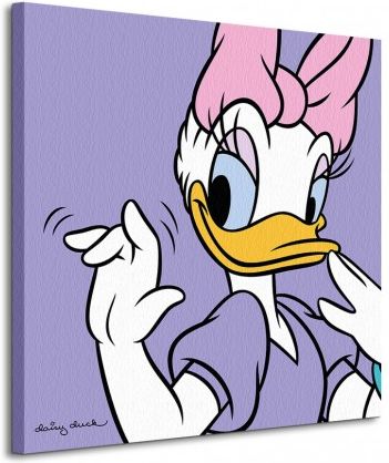 Daisy Duck (Lilac) - Obraz na płótnie