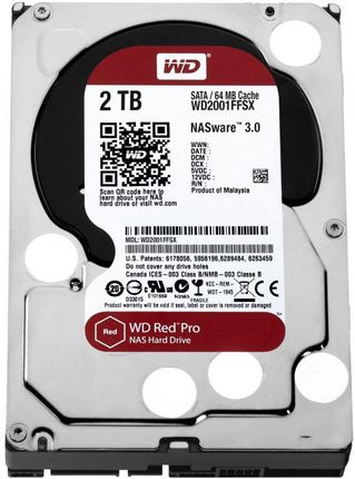WD Red Pro 2TB 3,5" (WD2001FFSX)