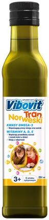 Teva VIBOVIT Tran norweski o smaku cytrynowy - 250 ml
