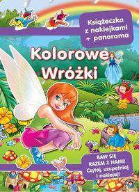 Kolorowe wróżki Panoramy z naklejkami