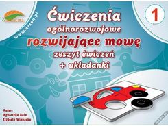 Zdjęcie Ćwiczenia ogóln. rozwijające mowę z.1 + układanki - Łapy