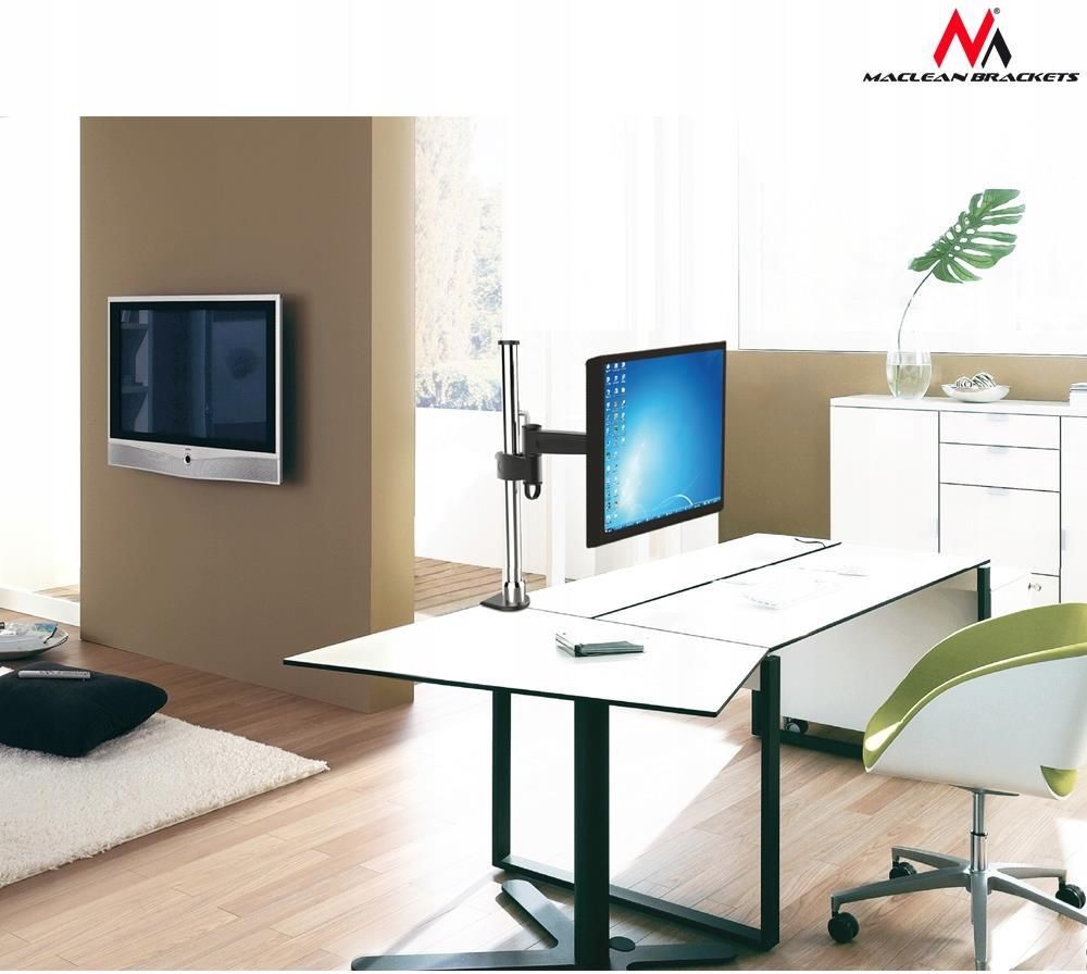 Maclean Uchwyt Biurkowy Mc-628 Do Monitora Lcd (Mc-628) - zdjęcie 1 Maclean Uchwyt Biurkowy Mc-628 Do Monitora Lcd (Mc-628)