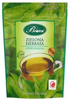 Herbata Bifix Zielona Oryginalna Herbata Liściasta 100 G - Ceny I ...