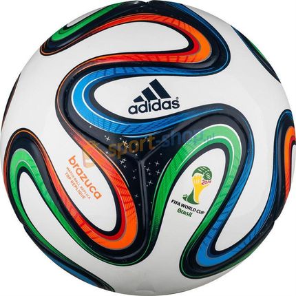 Adidas Piłka nożna World Cup 2014 Brazuca Official Match Ball 5
