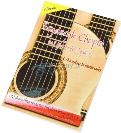 AN Drożdżowski Mirosław Frederyk Chopin na 2 gitary książka 