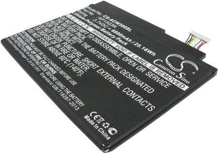 Cameron Sino Acer Iconia Tab W3 Ap13G3N 6800Mah 25.16Wh Li-Polymer 3.7V (Cs-Acw300Sl)