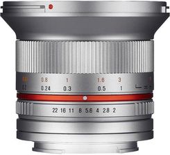 Samyang 12mm f/2.0 NCS CS Srebrny (Mikro 4/3)