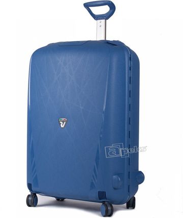Light duża walizka - niebieski