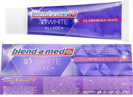 Blend-a-Med 3dWhite Luxe Glamorous White pasta do zębów 75ml